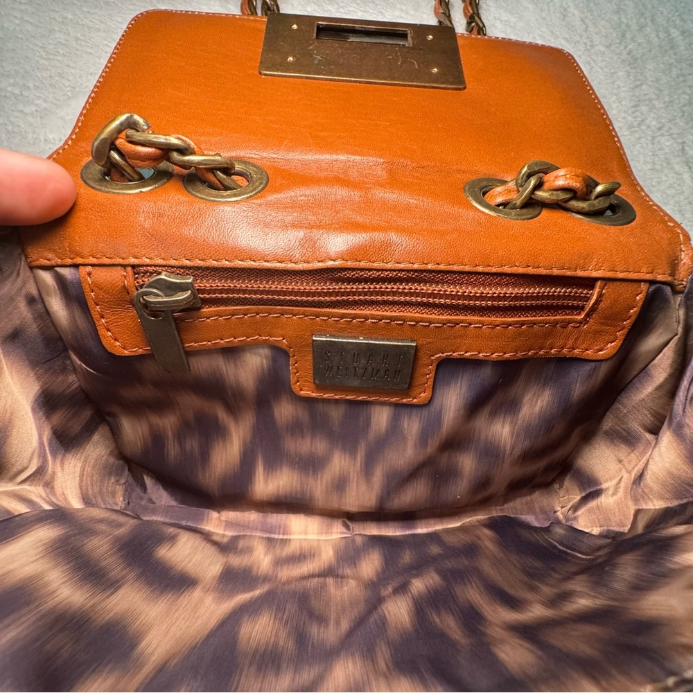 Stuart Weitzman Python Snakeskin Mini Crossbody S… - image 6